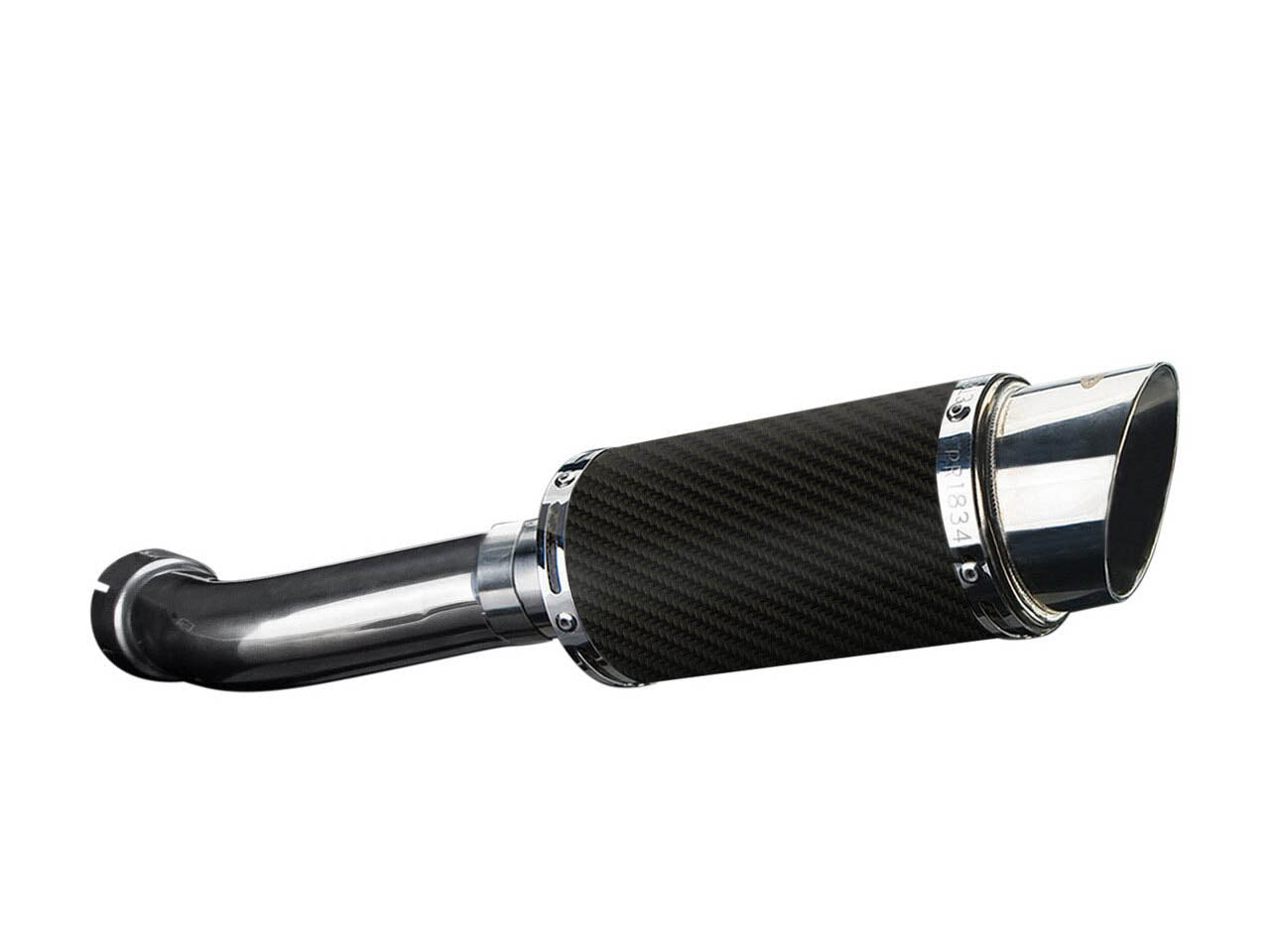 DELKEVIC BMW R1200R (06/10) Slip-on Exhaust Mini 8" Carbon