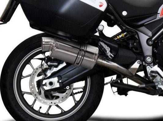 DELKEVIC Ducati Multistrada 950 De-Cat Slip-on Exhaust SS70 9"