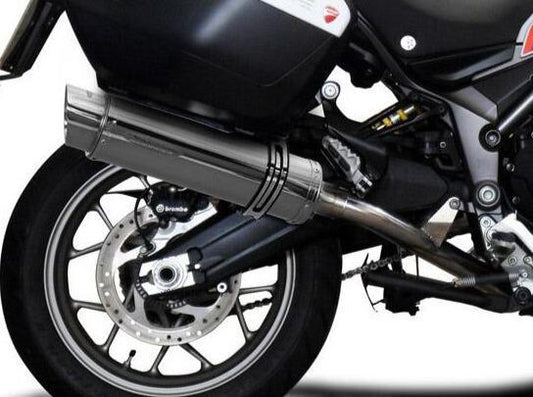 DELKEVIC Ducati Multistrada 950 De-Cat Slip-on Exhaust SL10 14"