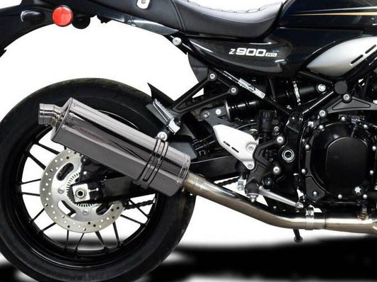 DELKEVIC Kawasaki Z900RS Full Exhaust System with Stubby 14" Silencer