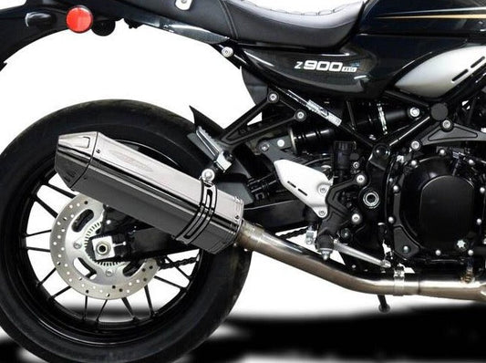 DELKEVIC Kawasaki Z900RS Full Exhaust System with 13" Tri-Oval Silencer