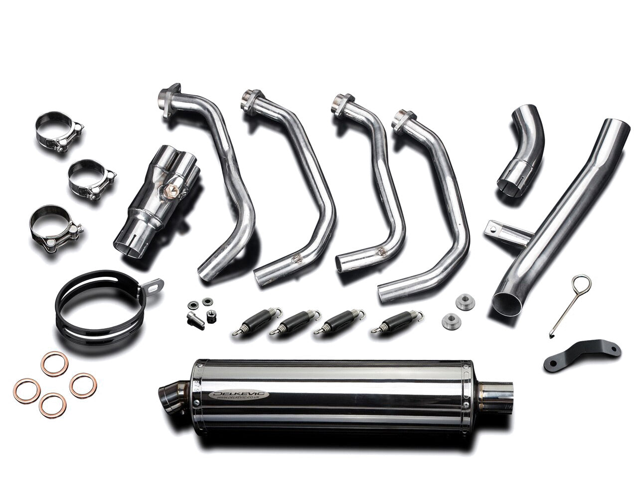 DELKEVIC Kawasaki Z900 (17/19) Full Exhaust System Stubby 18"