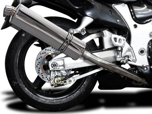 DELKEVIC Suzuki GSXR1300 Hayabusa (99/07) Full 4-1 Exhaust System with Stubby 18" Silencer