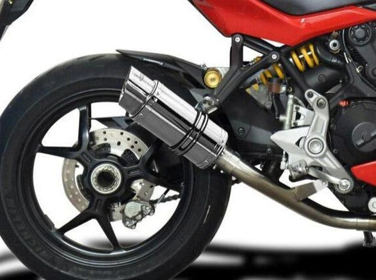 DELKEVIC Ducati Supersport 950/939 De-Cat Slip-on Exhaust Mini 8"