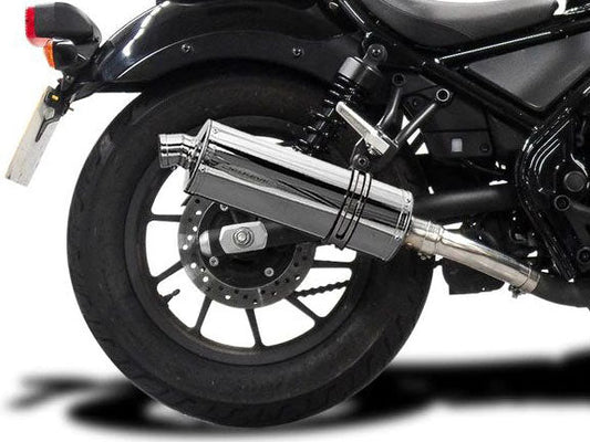 DELKEVIC Honda CMX300/500 Rebel Slip-on Exhaust Stubby 14"