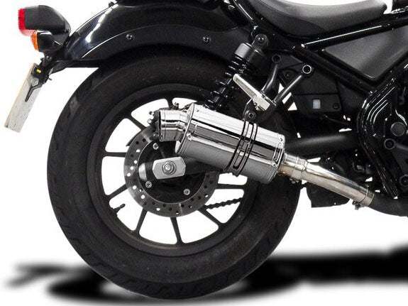 DELKEVIC Honda CMX300/500 Rebel Slip-on Exhaust SS70 9"