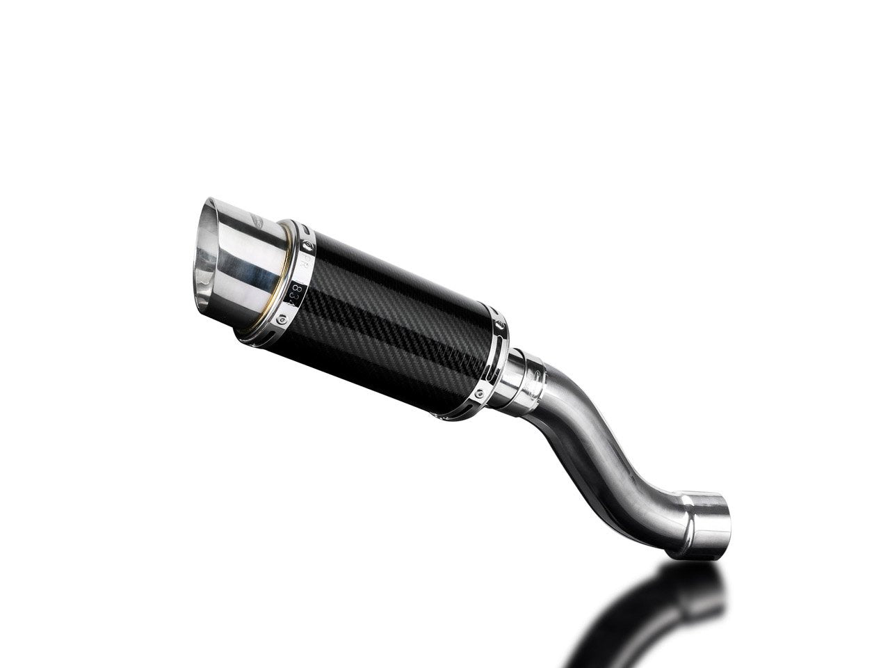 DELKEVIC Ducati Monster 821 / 1200 Slip-on Exhaust Mini 8" Carbon