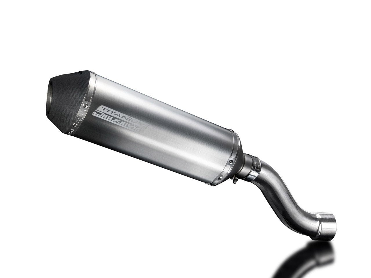 DELKEVIC Ducati Monster 821 / 1200 Slip-on Exhaust 13.5" X-Oval Titanium