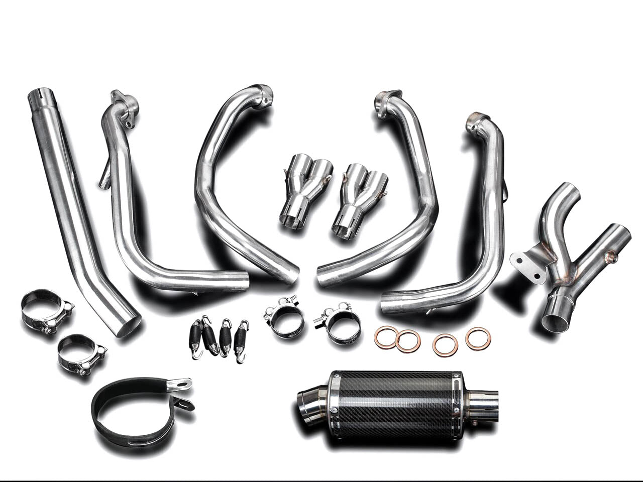 DELKEVIC Suzuki GSXR1300 Hayabusa (08/20) Full 4-1 Exhaust System with DS70 9" Carbon Silencer