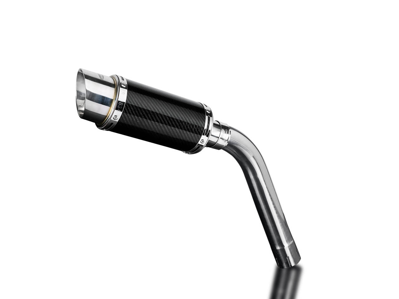 DELKEVIC BMW F750GS / F850GS Slip-on Exhaust Mini 8" Carbon