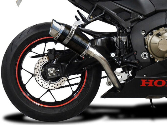 DELKEVIC Honda CBR1000RR (17/19) Slip-on Exhaust Mini 8" Carbon