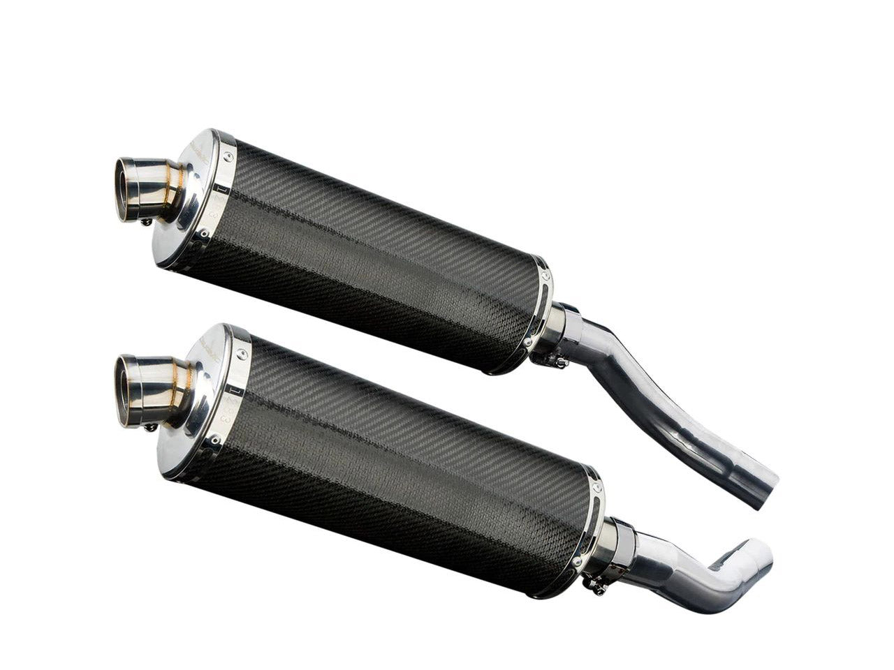 DELKEVIC Honda ST1300 (02/16) Slip-on Exhaust Stubby 14" Carbon