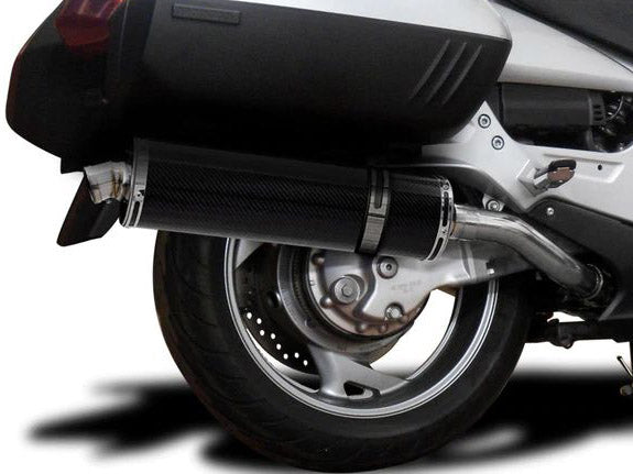 DELKEVIC Honda ST1300 (02/16) Slip-on Exhaust Stubby 18" Carbon