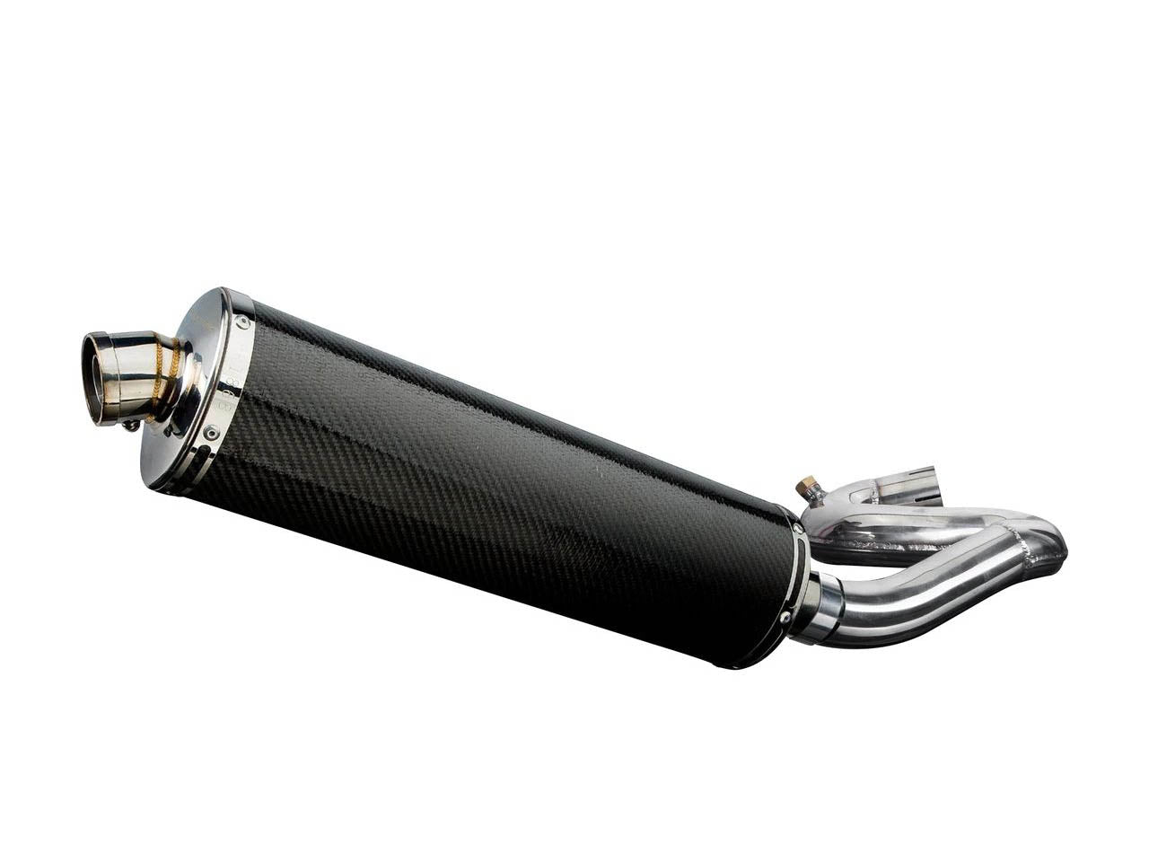 DELKEVIC Honda CBR1000RR (08/16) Slip-on Exhaust Stubby 18" Carbon