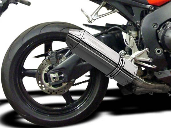 DELKEVIC Honda CBR1000RR (08/16) Slip-on Exhaust 13" Tri-Oval