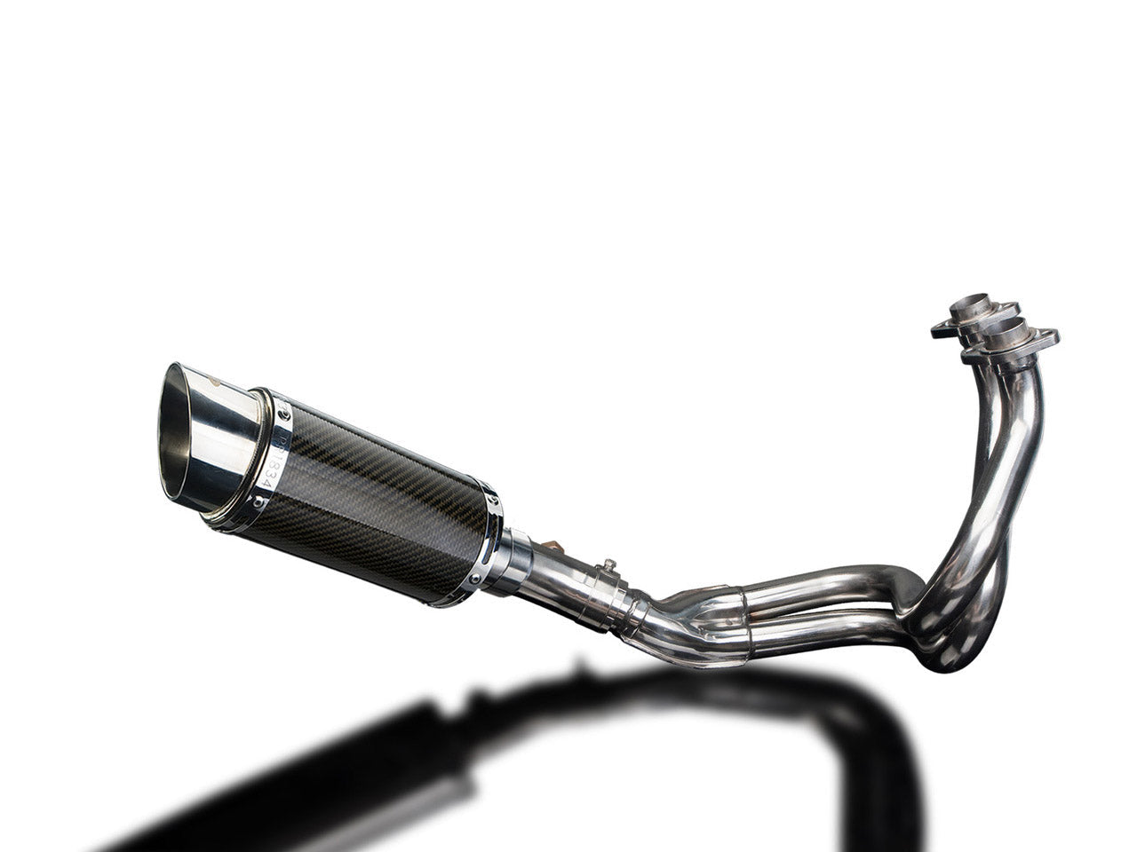 DELKEVIC Kawasaki Versys 650 (07/14) Full Exhaust System with Mini 8" Carbon Silencer