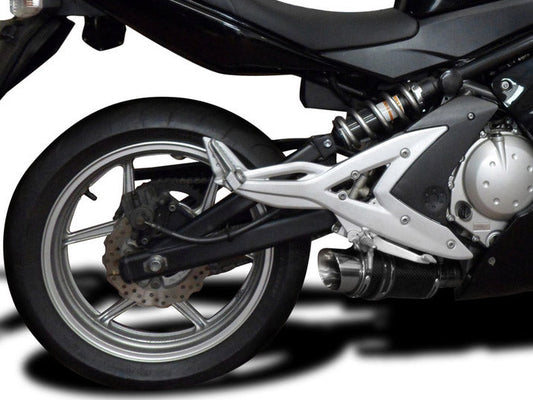 DELKEVIC Kawasaki Ninja 650 (06/11) Full Exhaust System with Mini 8" Carbon Silencer