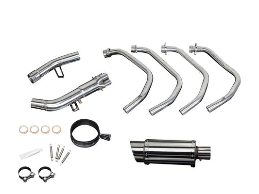 DELKEVIC Suzuki GSX650F Full Exhaust System Mini 8"