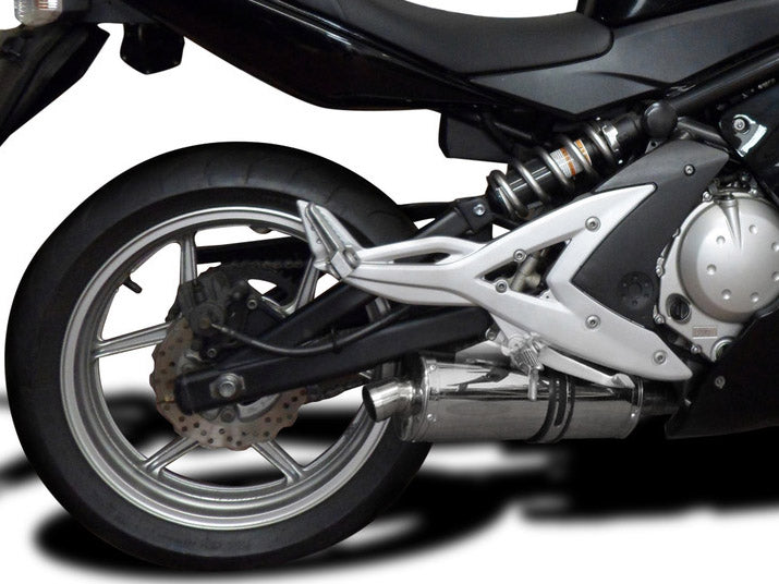 DELKEVIC Kawasaki Ninja 650 (06/11) Full Exhaust System with Stubby 14" Silencer