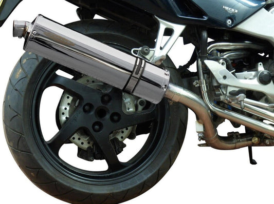 DELKEVIC Honda VFR800 Interceptor (98/01) Full Exhaust System with Stubby 18" Silencer