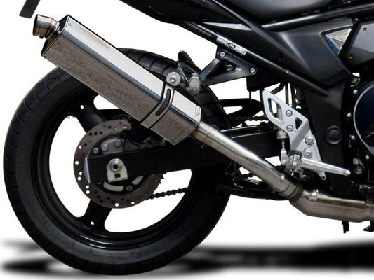 DELKEVIC Suzuki GSF650 Bandit (09/15) Full Exhaust System Stubby 17" Tri-Oval