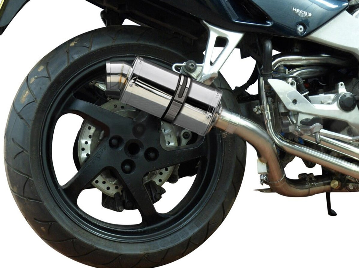 DELKEVIC Honda VFR800 Interceptor (98/01) Full Exhaust System with SS70 9" Silencer