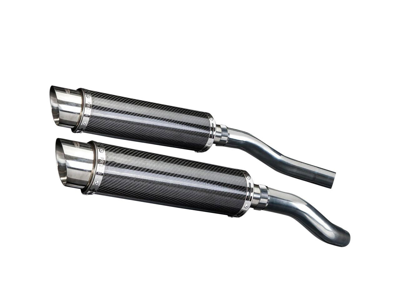 DELKEVIC Honda ST1300 (02/16) Slip-on Exhaust DL10 14" Carbon