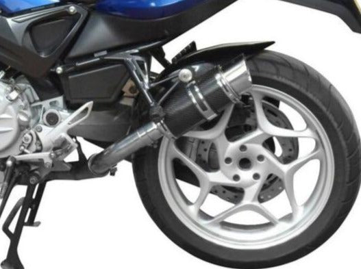 DELKEVIC BMW F800S / F800ST Slip-on Exhaust Mini 8" Carbon