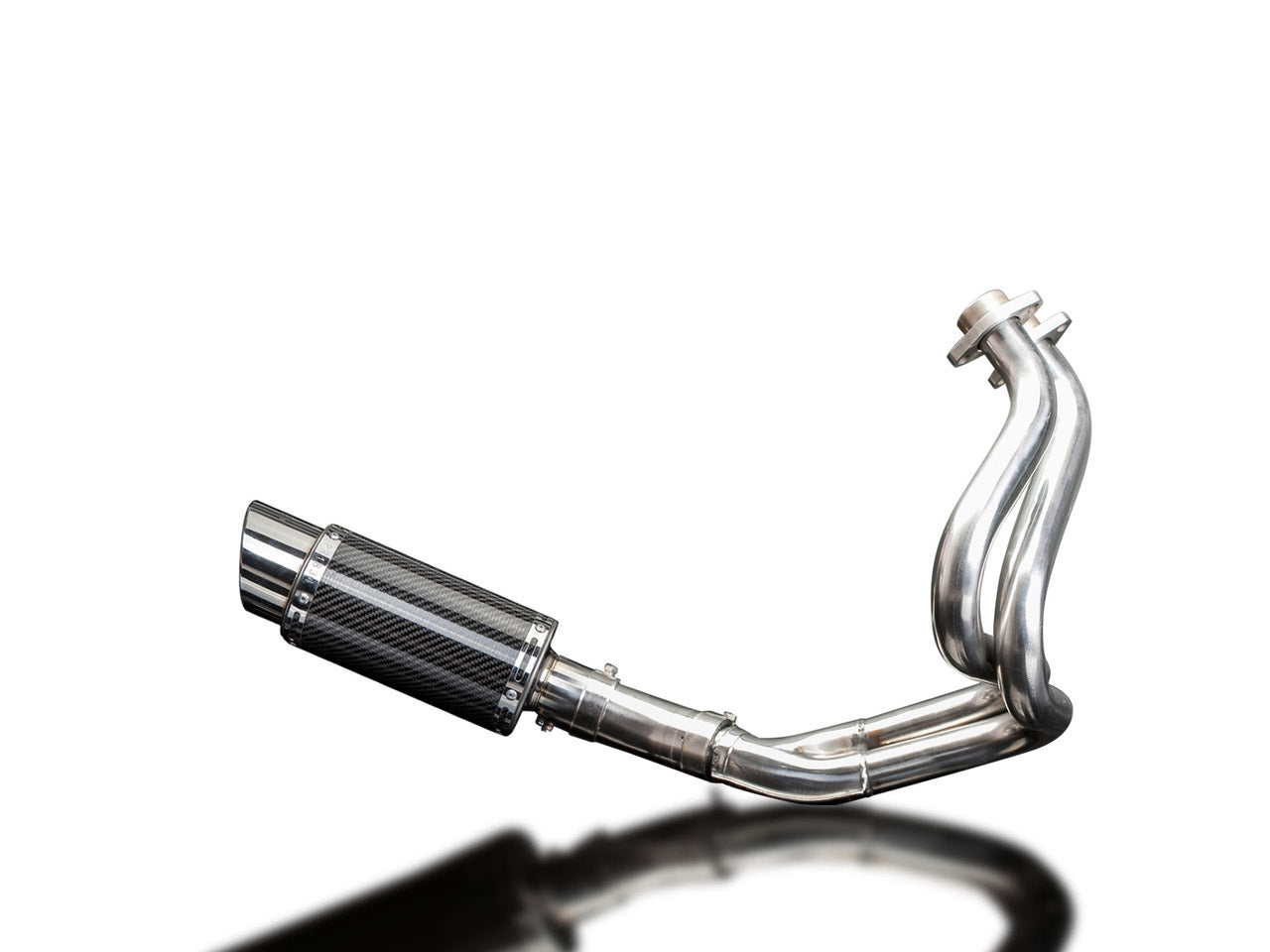 DELKEVIC Kawasaki Ninja 650 / ER-6 Full Exhaust System with Mini 8" Carbon Silencer