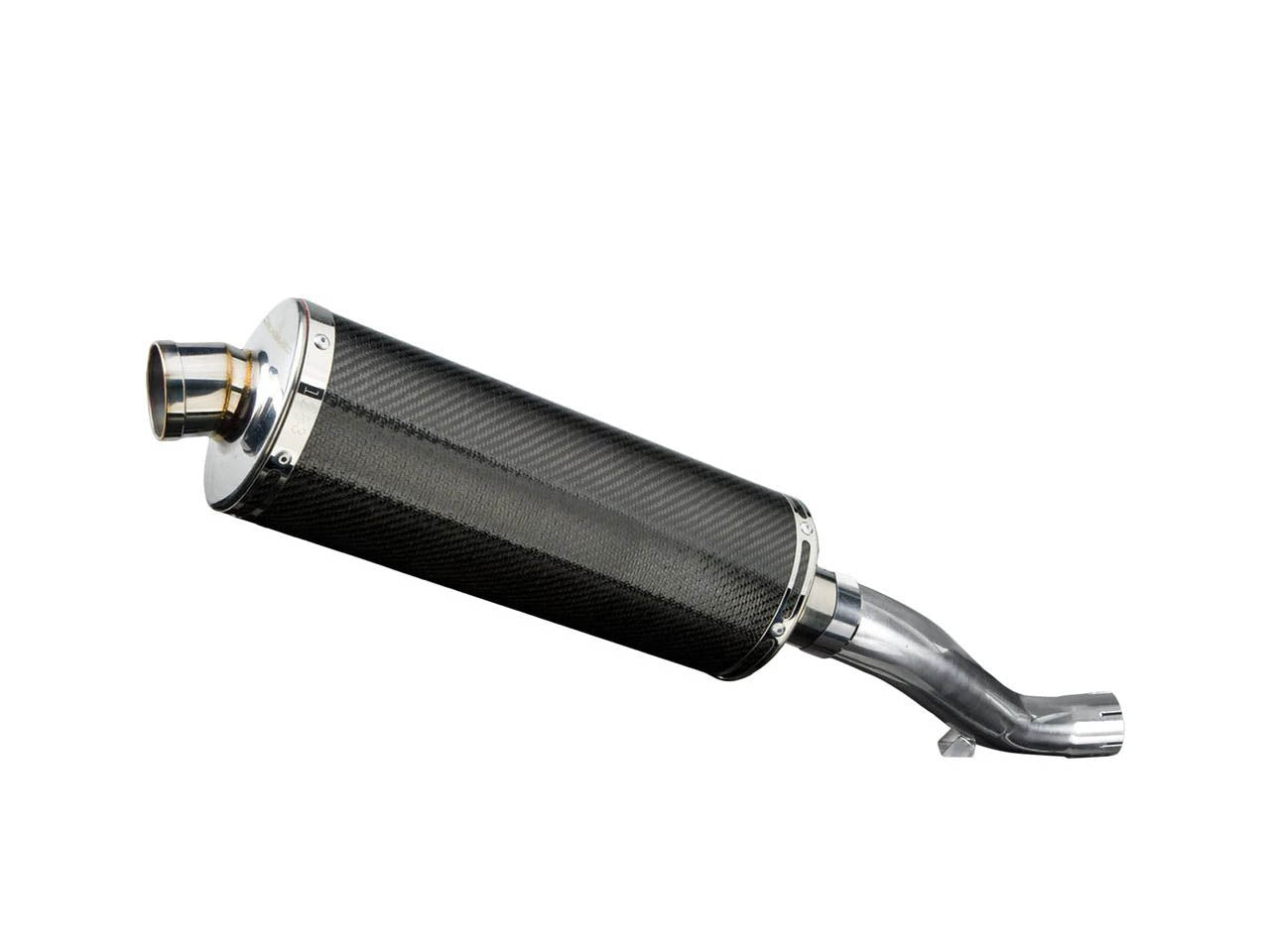 DELKEVIC Honda VFR1200F Interceptor Slip-on Exhaust Stubby 14" Carbon