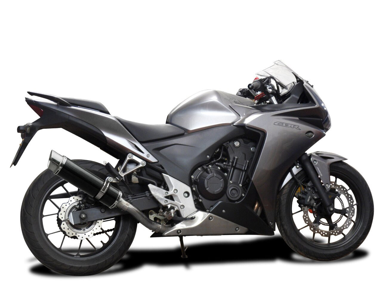 DELKEVIC Honda CBR500R Slip-on Exhaust DL10 14" Carbon