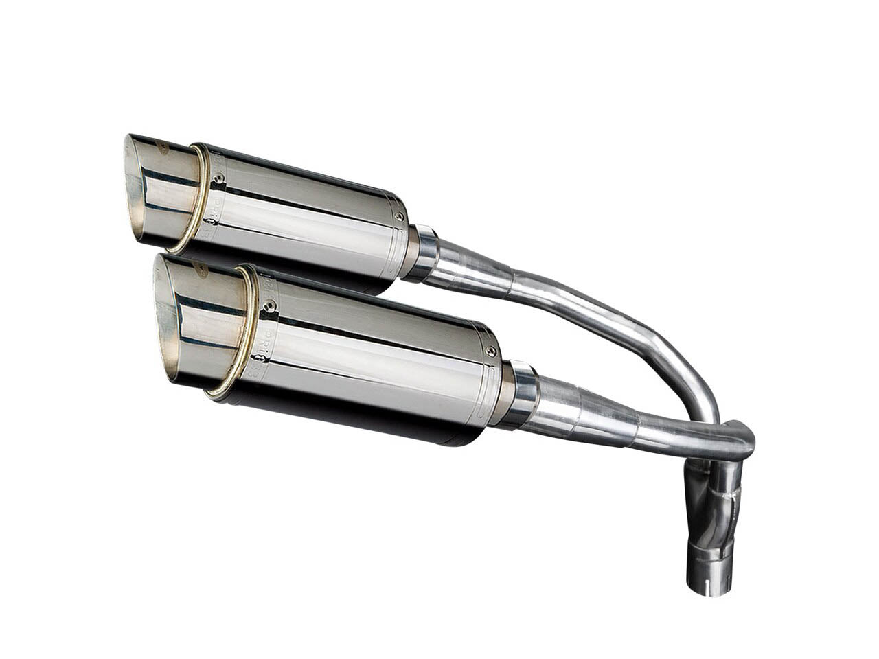 DELKEVIC Honda CB900F (02/07) Slip-on Exhaust Mini 8"