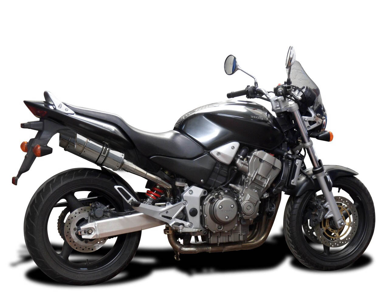 DELKEVIC Honda CB900F (02/07) Slip-on Exhaust Mini 8"