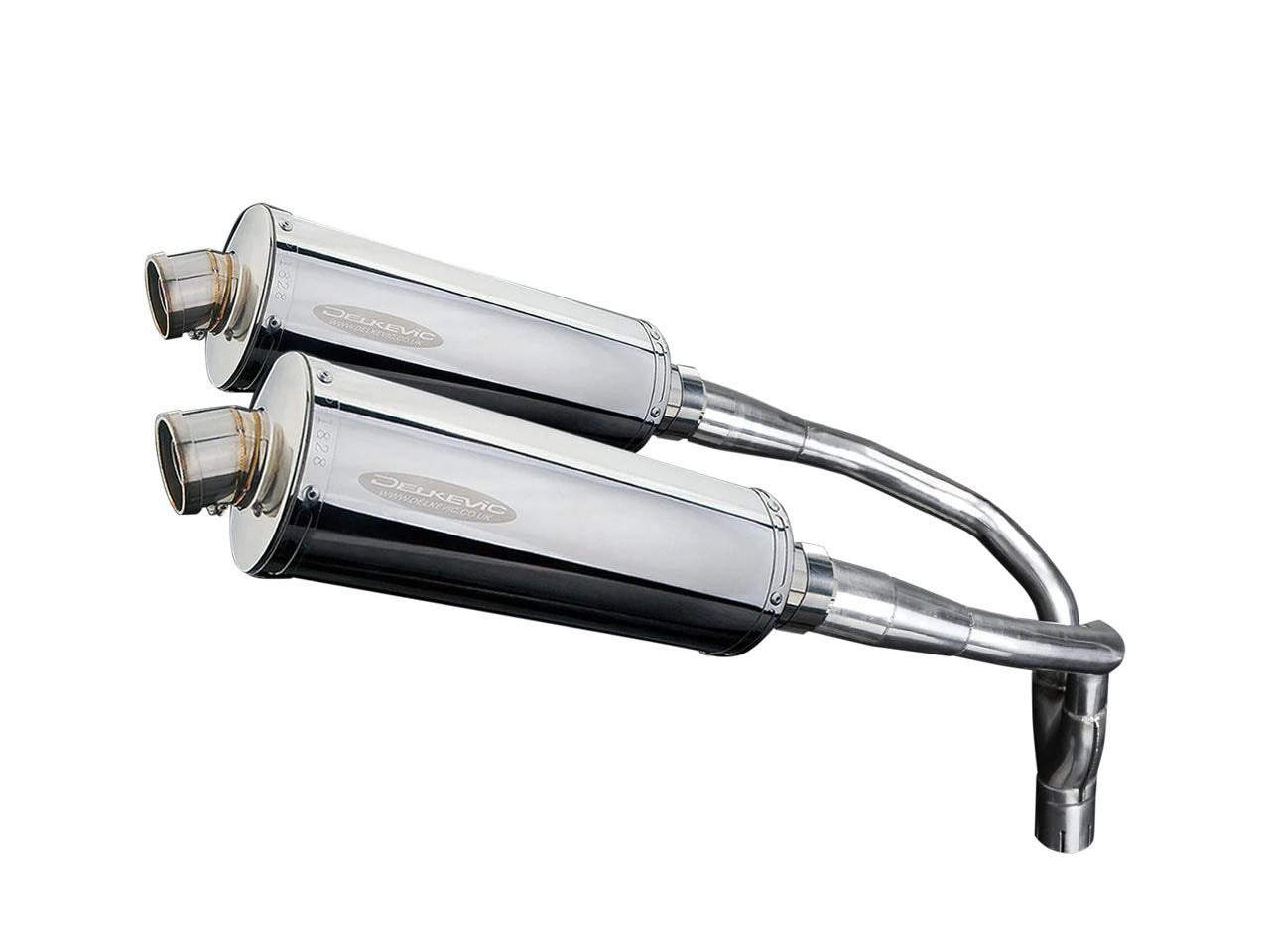 DELKEVIC Honda CB900F (02/07) Slip-on Exhaust Stubby 14"