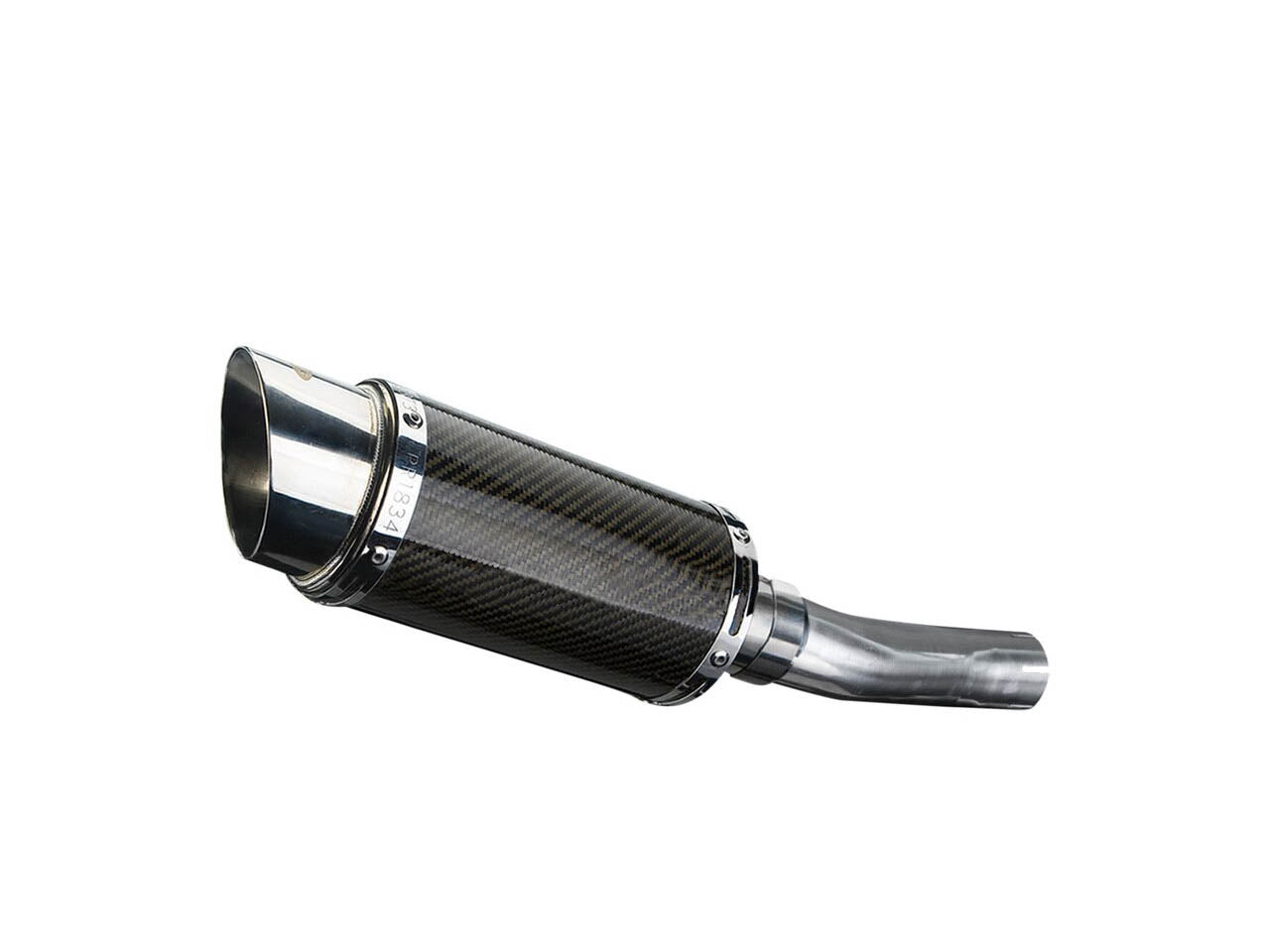 DELKEVIC Honda CB500F (13/18) Slip-on Exhaust Mini 8" Carbon