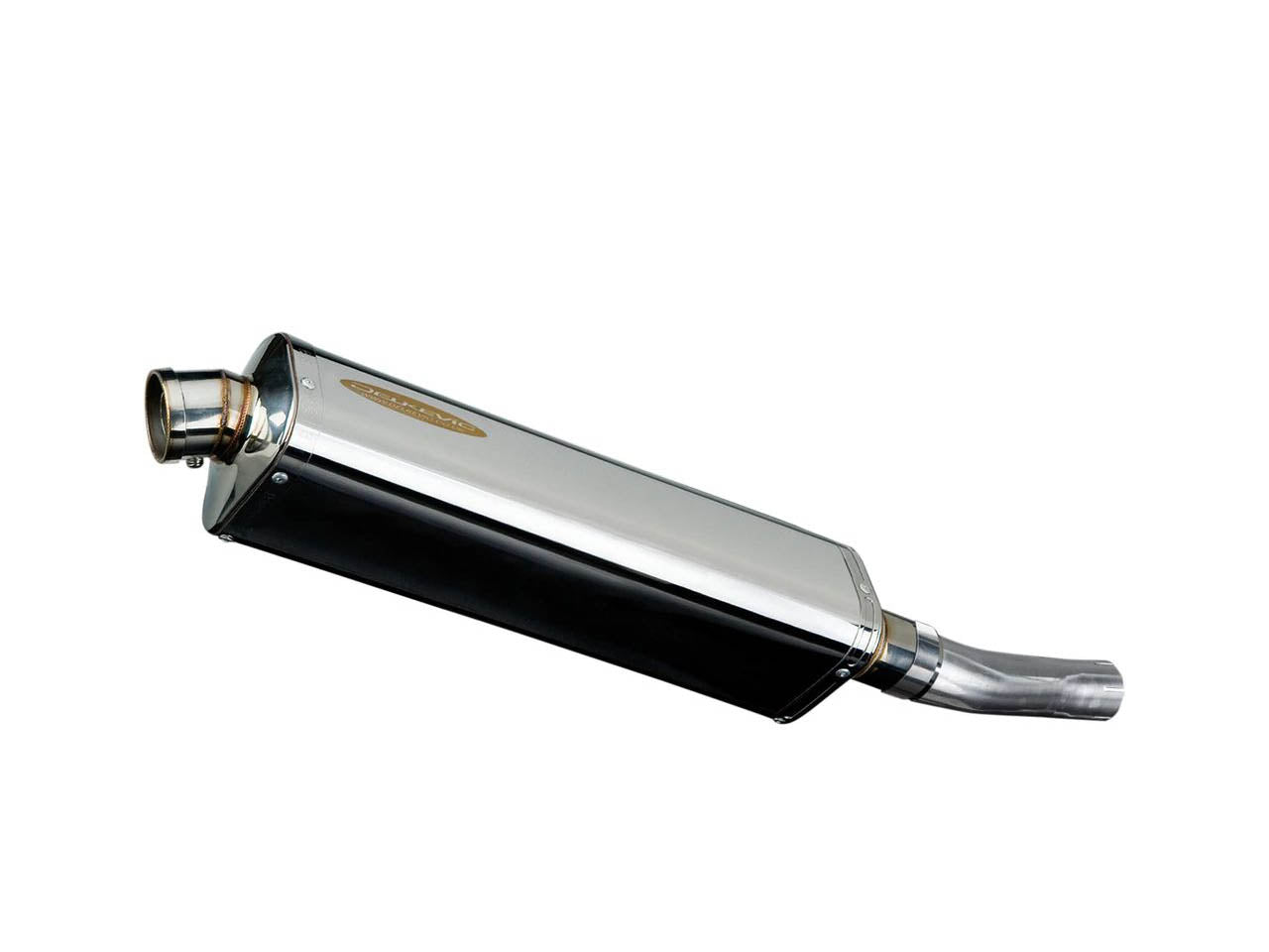 DELKEVIC Honda CB500F (13/18) Slip-on Exhaust Stubby 17" Tri-Oval