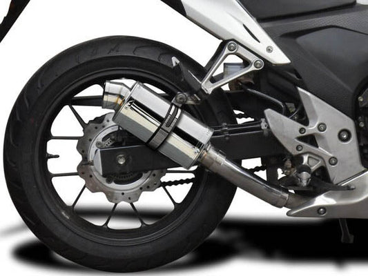 DELKEVIC Honda CB500F (13/18) Slip-on Exhaust SS70 9"