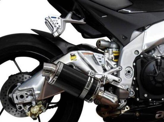 DELKEVIC Aprilia RSV4 (09/14) Slip-on Exhaust DS70 9" Carbon