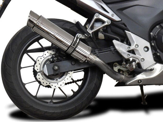 DELKEVIC Honda CBR500R Slip-on Exhaust SL10 14"