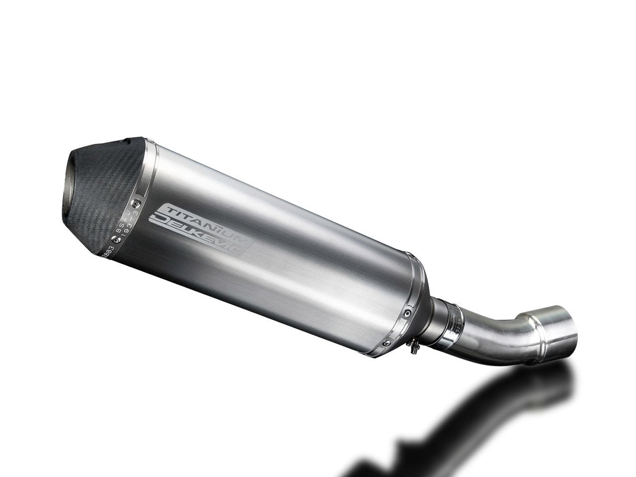 DELKEVIC Ducati Diavel 1200 Slip-on Exhaust 13.5" X-Oval Titanium