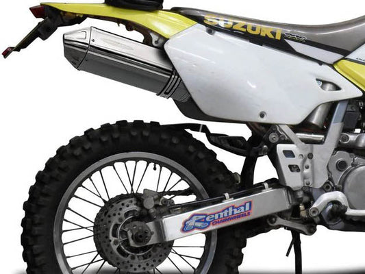 DELKEVIC Suzuki DR-Z400S / DR-Z400SM Full Exhaust System with 13" Tri-Oval Silencer