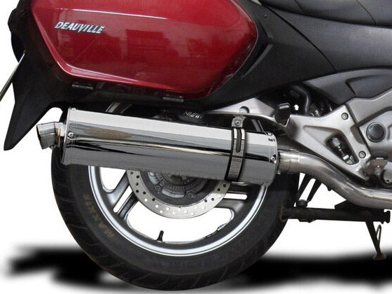 DELKEVIC Honda NT700V Deauville (06/14) Slip-on Exhaust Stubby 18"