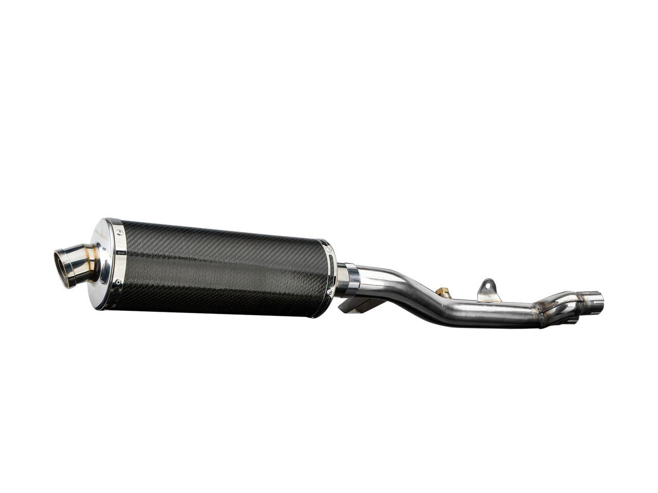 DELKEVIC Honda NT700V Deauville (06/14) Slip-on Exhaust Stubby 14" Carbon