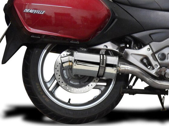 DELKEVIC Honda NT700V Deauville (06/14) Slip-on Exhaust SS70 9"