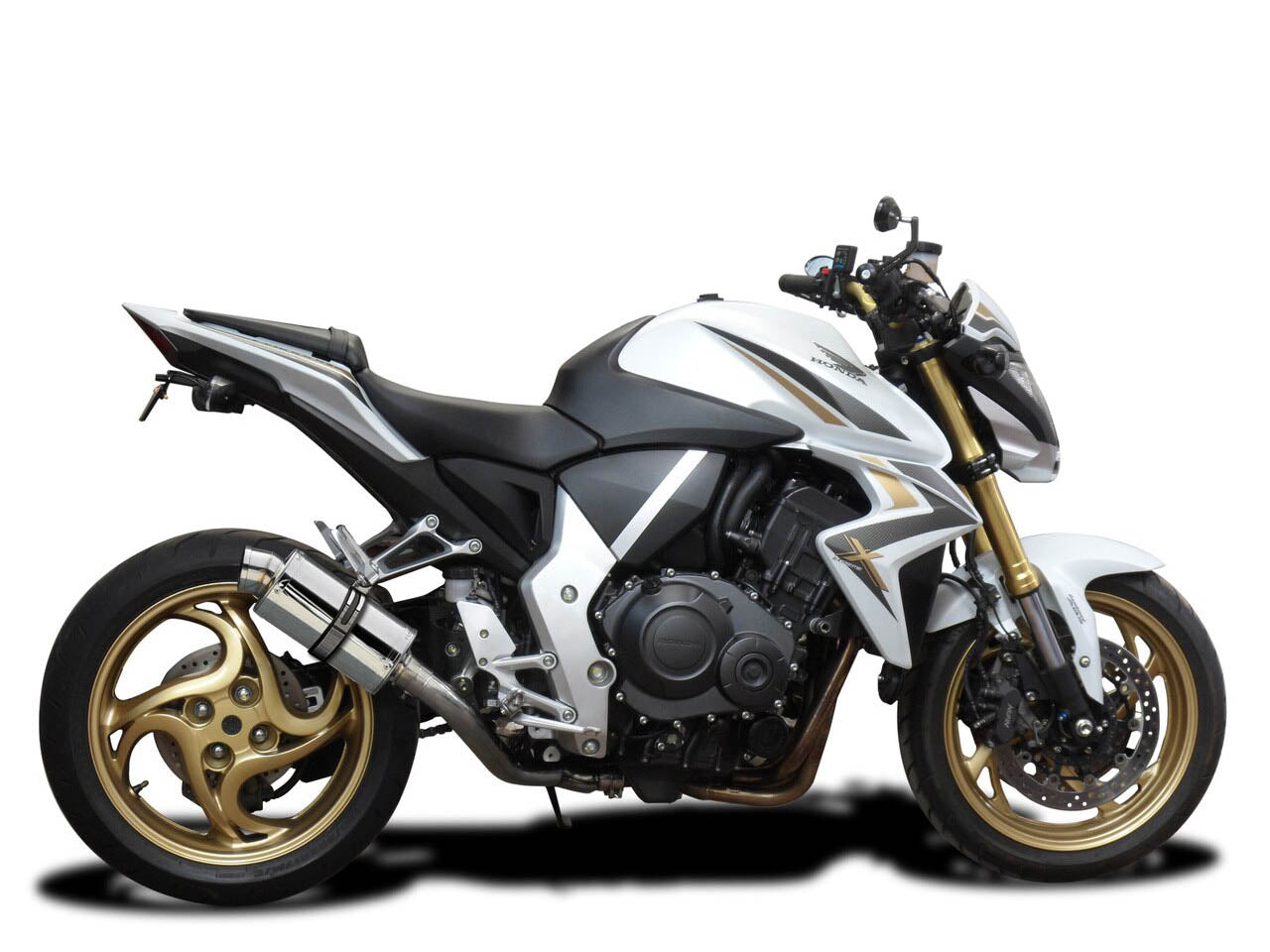 DELKEVIC Honda CB1000R (08/16) Slip-on Exhaust SS70 9"