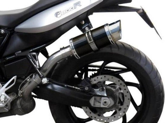 DELKEVIC BMW F800R (09/16) Slip-on Exhaust Mini 8" Carbon