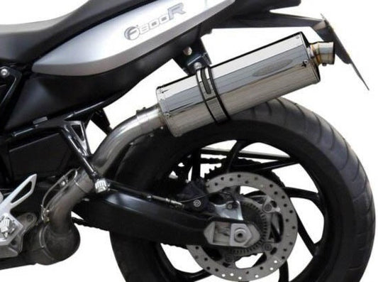 DELKEVIC BMW F800R (09/16) Slip-on Exhaust Stubby 14"