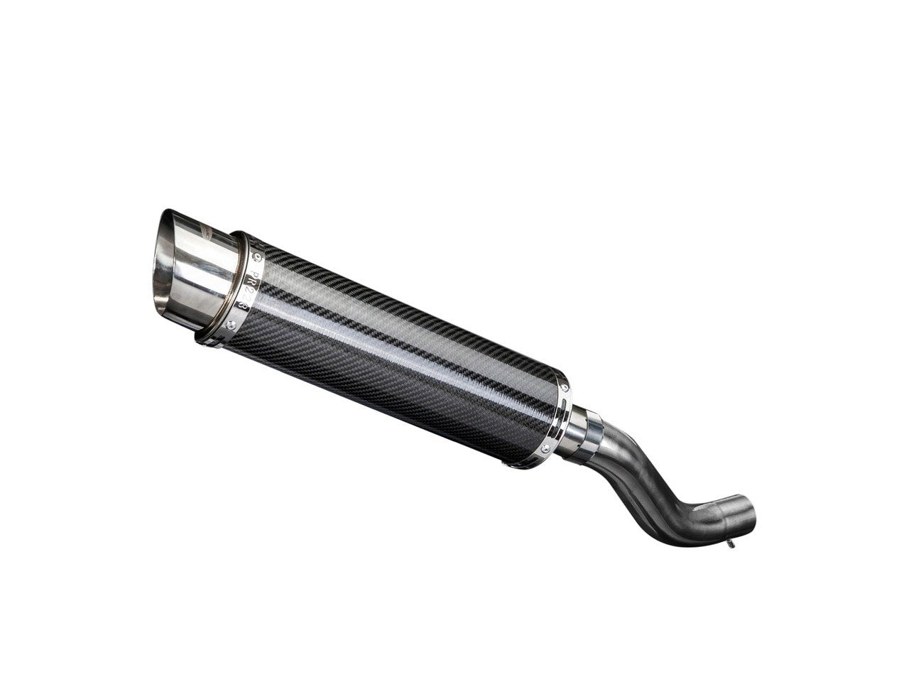 DELKEVIC Ducati Scrambler 800 Slip-on Exhaust DL10 14" Carbon