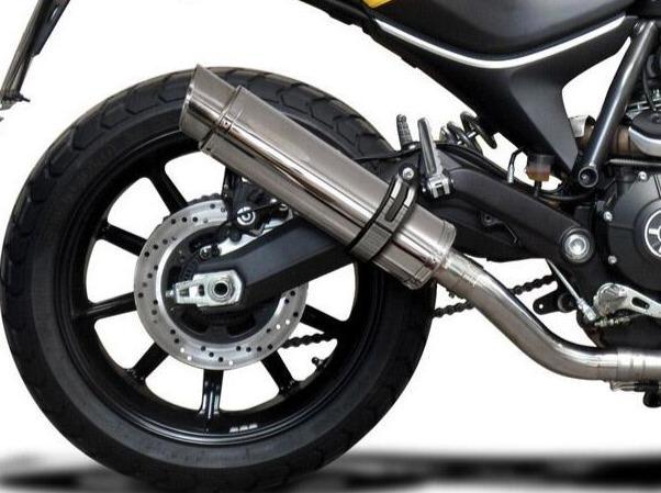 DELKEVIC Ducati Scrambler 800 Slip-on Exhaust SL10 14"