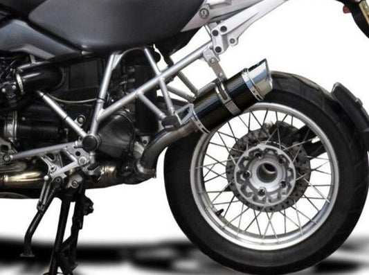 DELKEVIC BMW R1200GS (10/12) Slip-on Exhaust Mini 8" Carbon